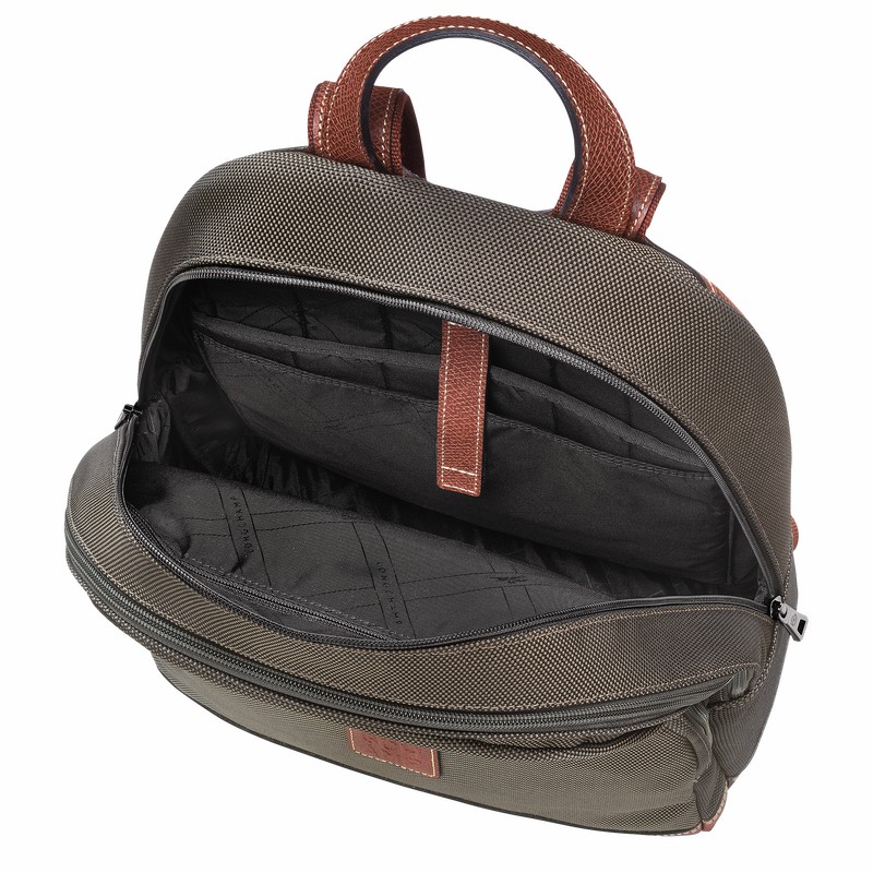 Longchamp Boxford Ryggsekker Herre Brune Norge | L1475080042