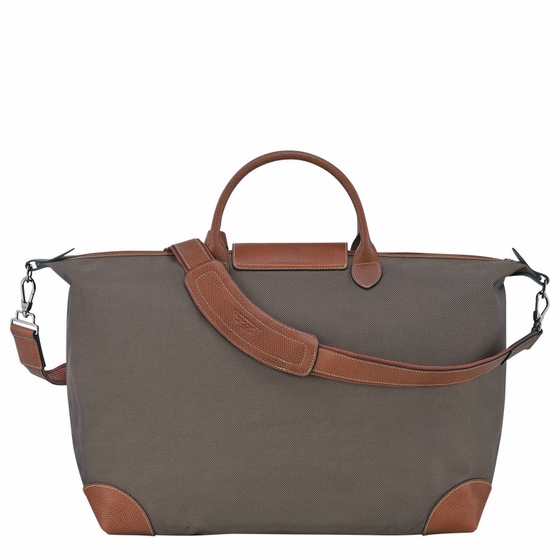 Longchamp Boxford S Reiseveske Dame Brune Norge | L1624080042