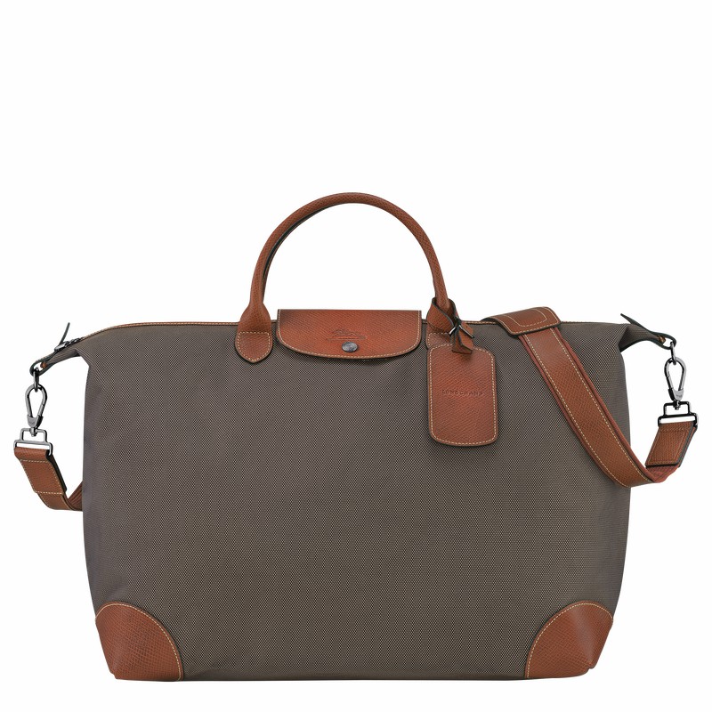 Longchamp Boxford S Reiseveske Dame Brune Norge | L1624080042