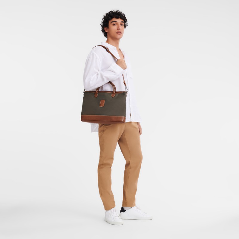 Longchamp Boxford S Stresskoffert Herre Brune Norge | L1486080042