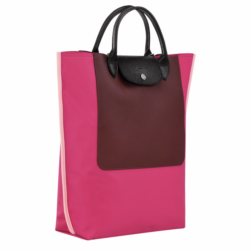 Longchamp Cabas Longchamp M Tote Veske Dame Fuchsia Norge | 10264093J13