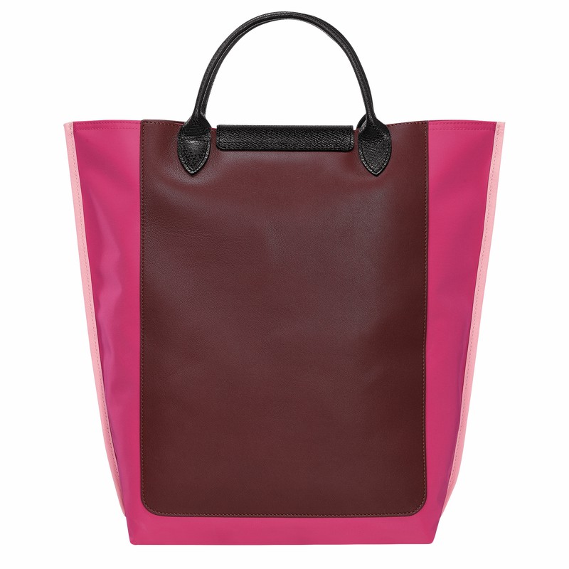 Longchamp Cabas Longchamp M Tote Veske Dame Fuchsia Norge | 10264093J13