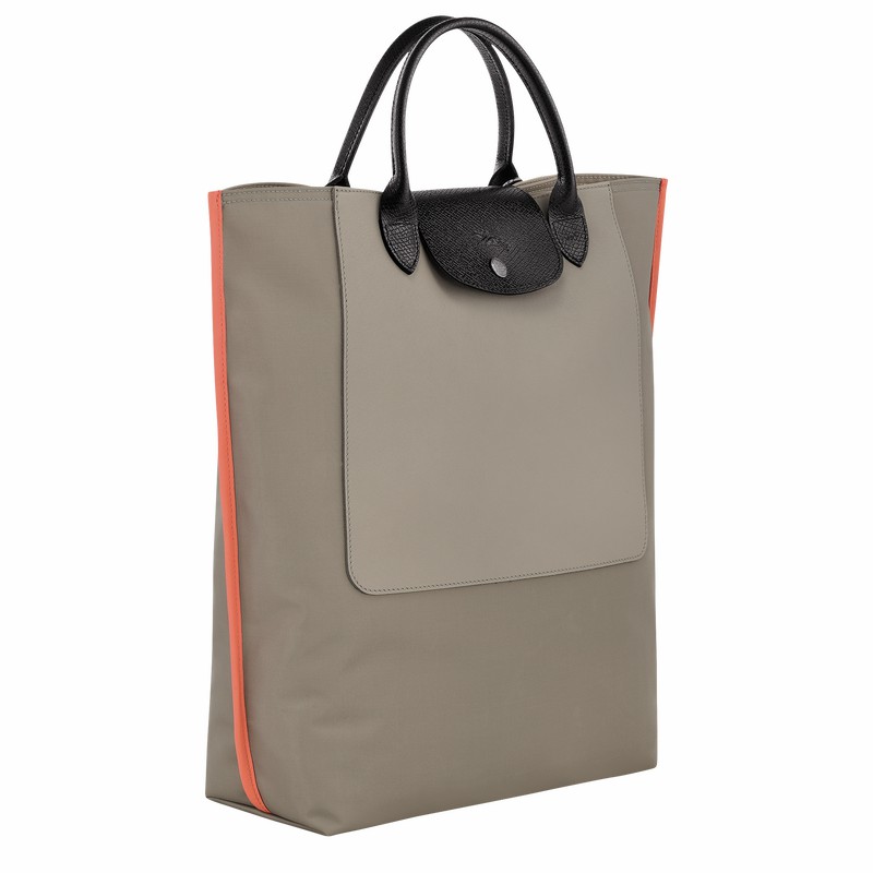 Longchamp Cabas Longchamp M Tote Veske Dame Grå Norge | 10264093266