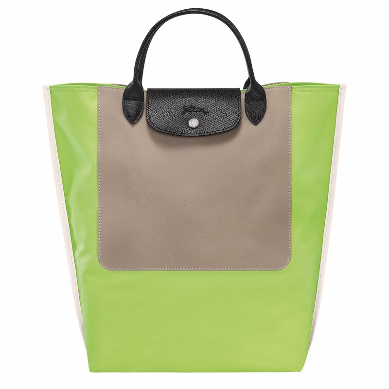 Longchamp Cabas Longchamp M Tote Veske Dame Grønn Norge | 10264093355