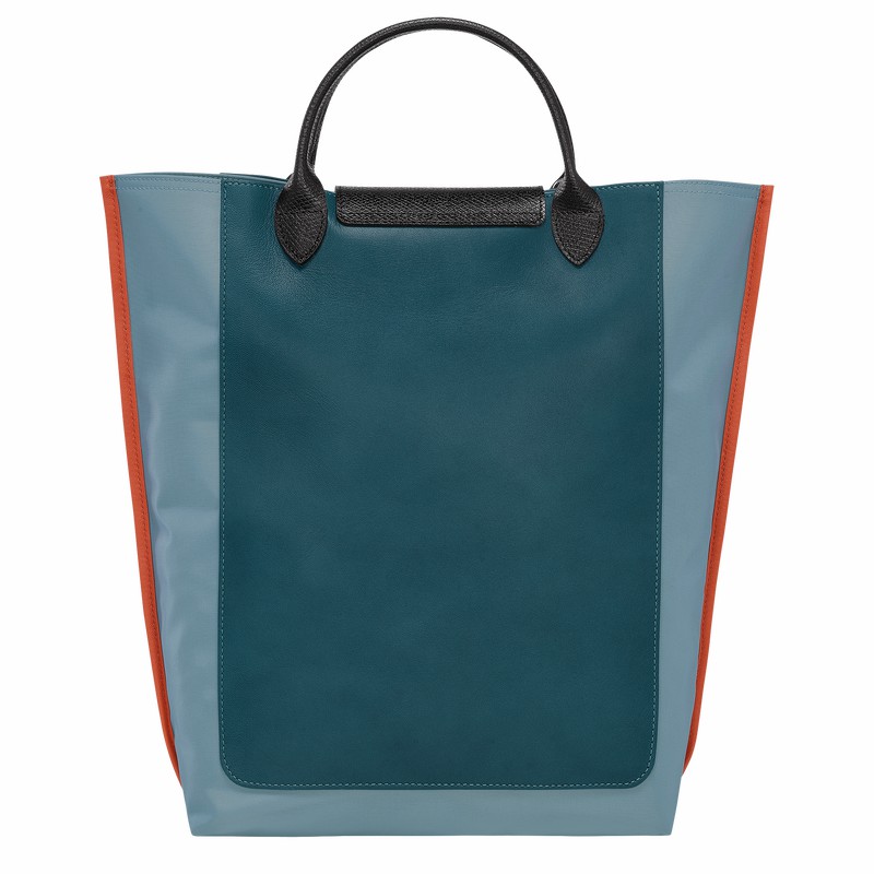 Longchamp Cabas Longchamp M Tote Veske Herre Blå Norge | 10264093427-