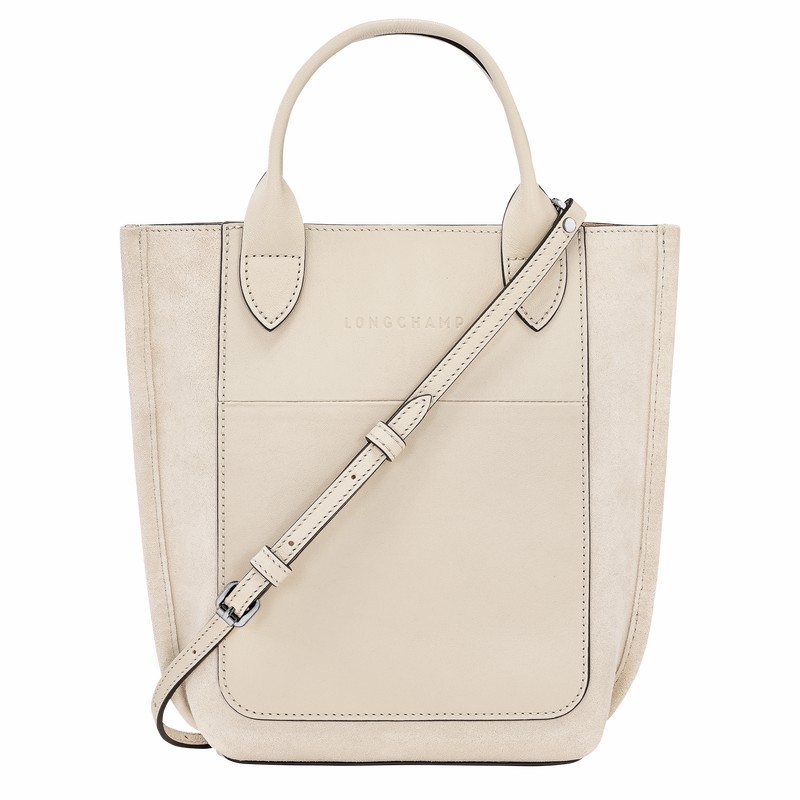 Longchamp Cabas Longchamp XS Tote Veske Dame Beige Norge | 10276HFO237