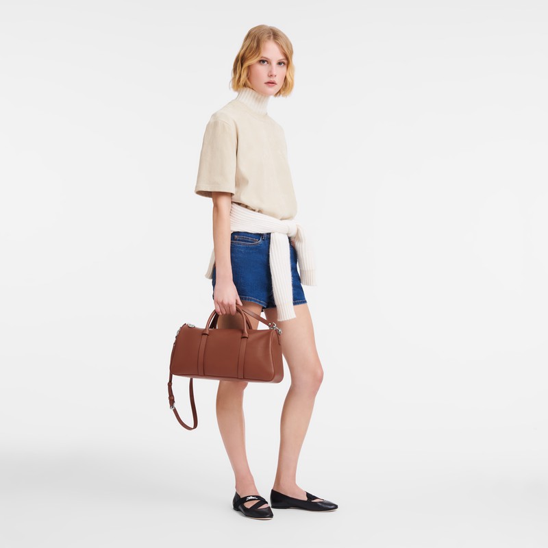 Longchamp Daylong L Håndveske Dame Brune Norge | 10282HFK504