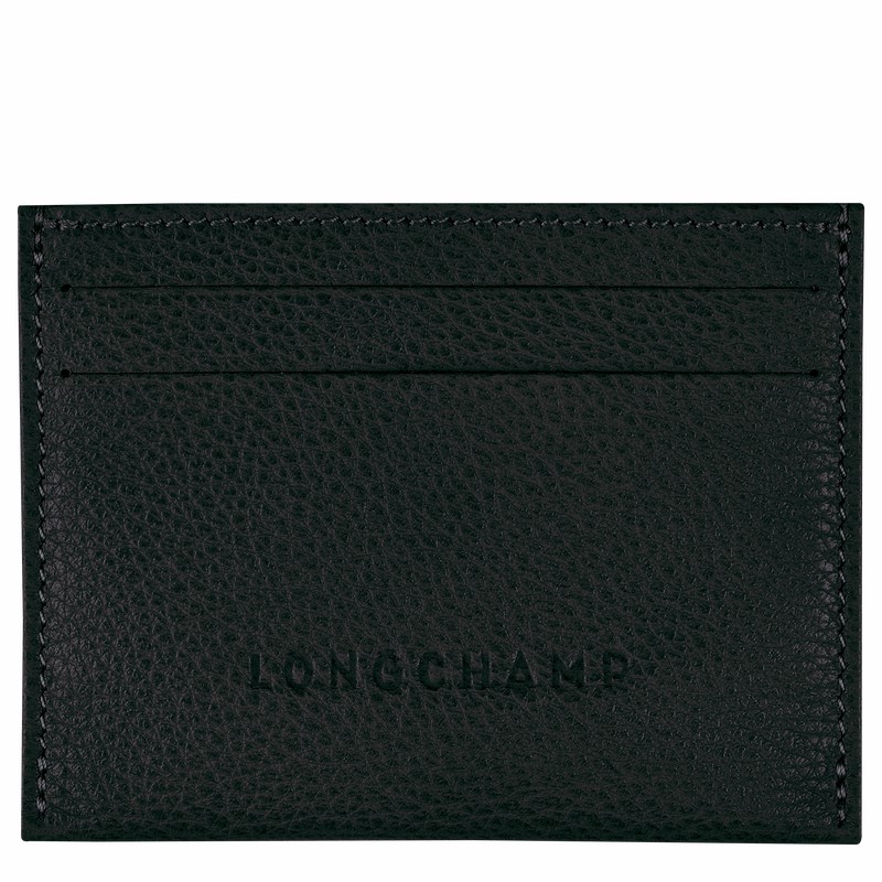 Longchamp Le FOULONNÉ Kortholder Dame Svarte Norge | L3218021001