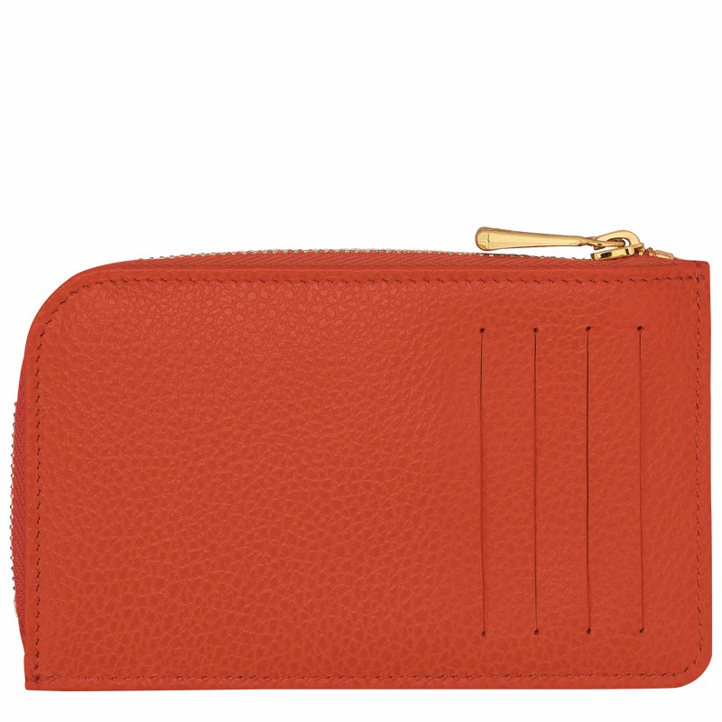 Longchamp Le FOULONNÉ Kortholder Herre Oransje Norge | 30036021685-