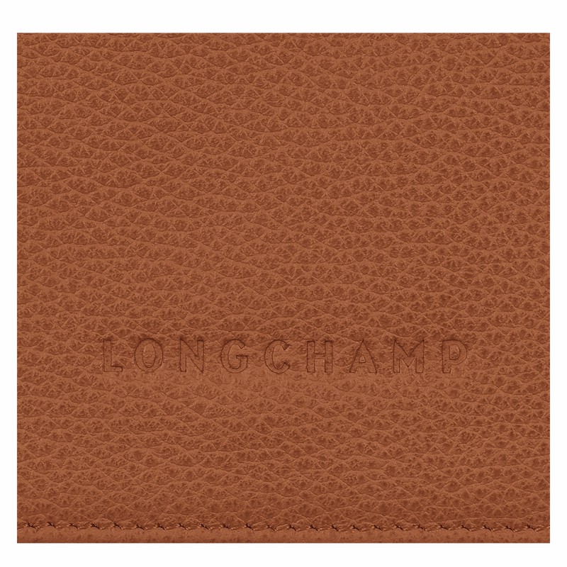 Longchamp Le FOULONNÉ Lommebok Dame Caramel Norge | 30021021121