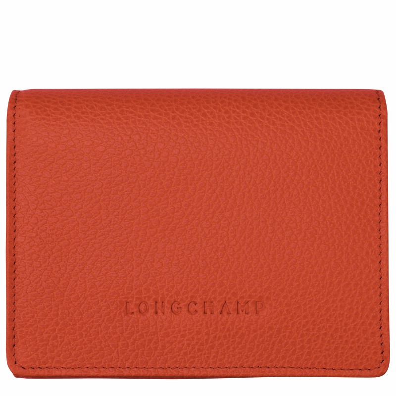 Longchamp Le FOULONNÉ Lommebok Dame Oransje Norge | 30021021685