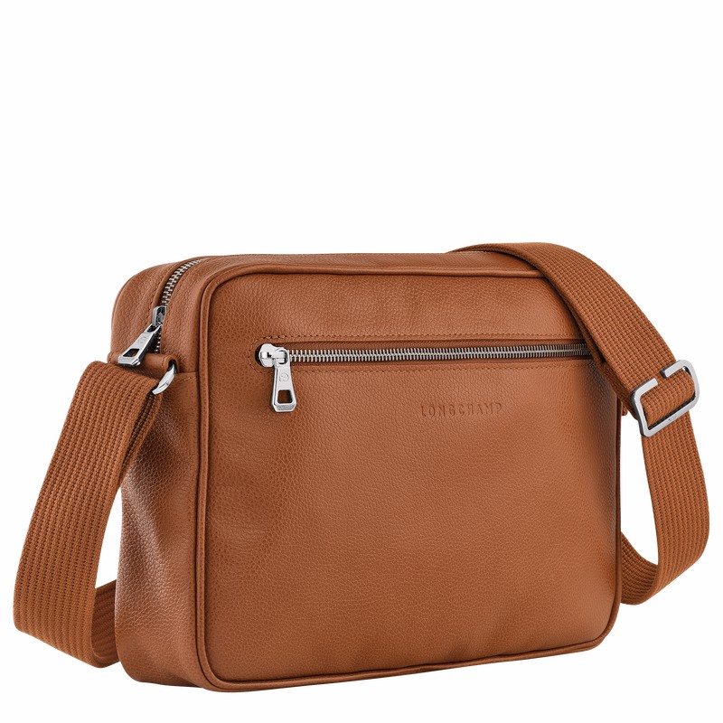 Longchamp Le FOULONNÉ M Bøtteposer Herre Caramel Norge | 20044021F72