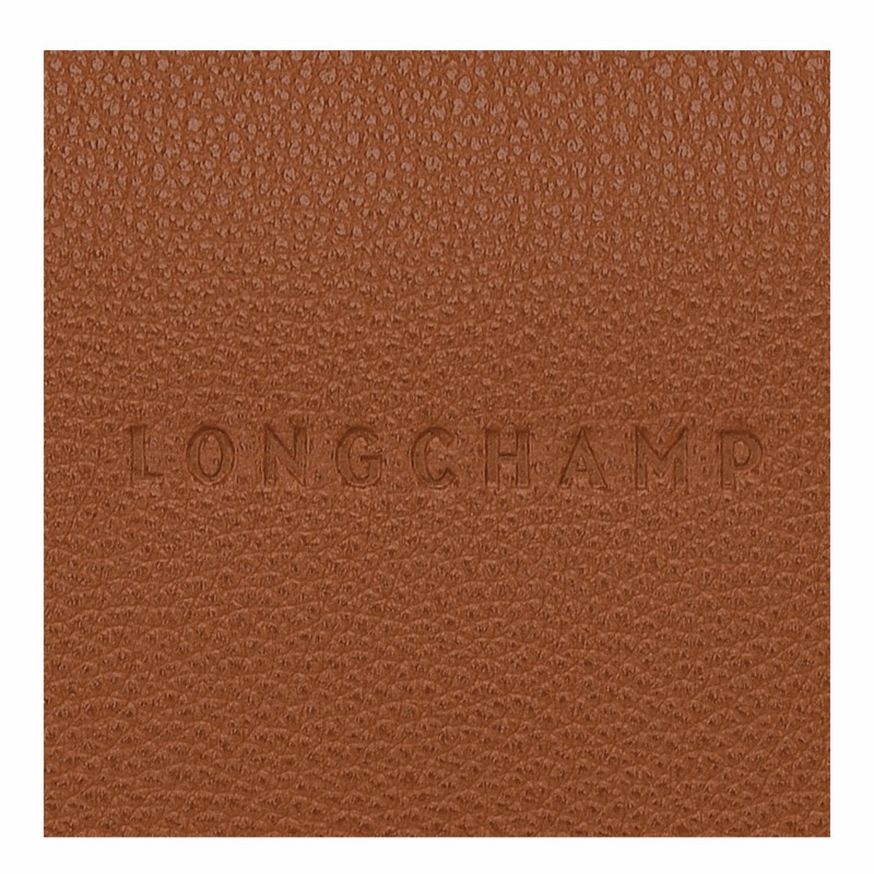 Longchamp Le FOULONNÉ M Crossbody Veske Dame Caramel Norge | 10140021121