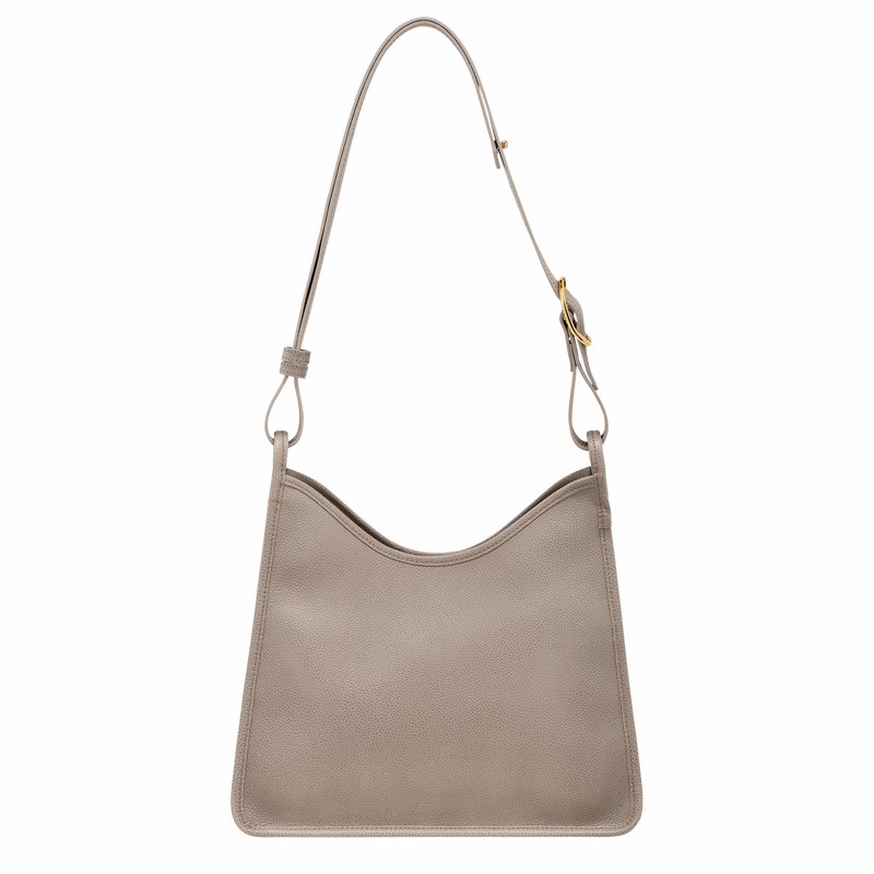 Longchamp Le FOULONNÉ M Hobo Veske Dame Grå Norge | 10155021P55