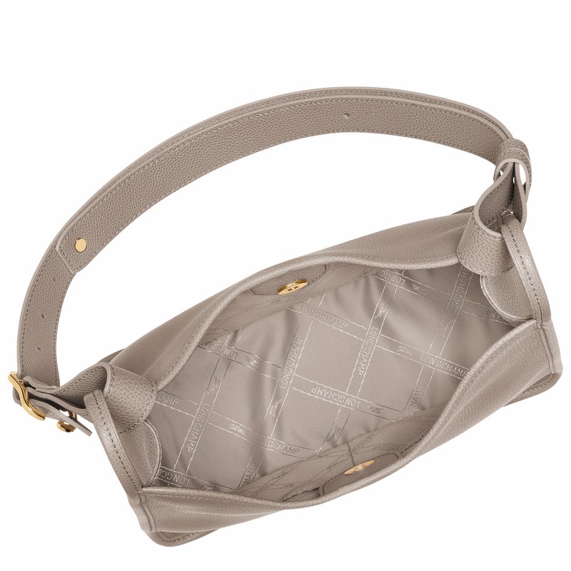 Longchamp Le FOULONNÉ M Hobo Veske Dame Grå Norge | 10155021P55