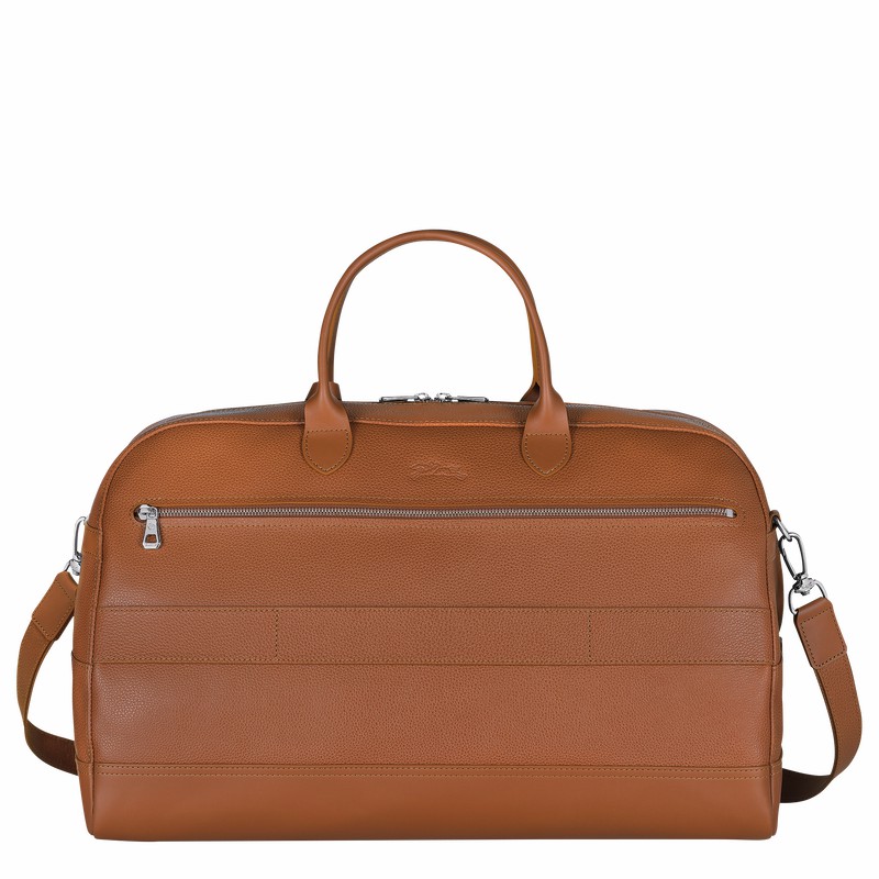 Longchamp Le FOULONNÉ M Reiseveske Dame Caramel Norge | L1302021F72