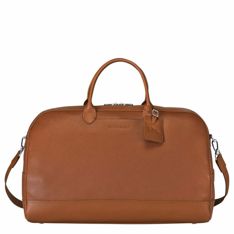 Longchamp Le FOULONNÉ M Reiseveske Dame Caramel Norge | L1302021F72