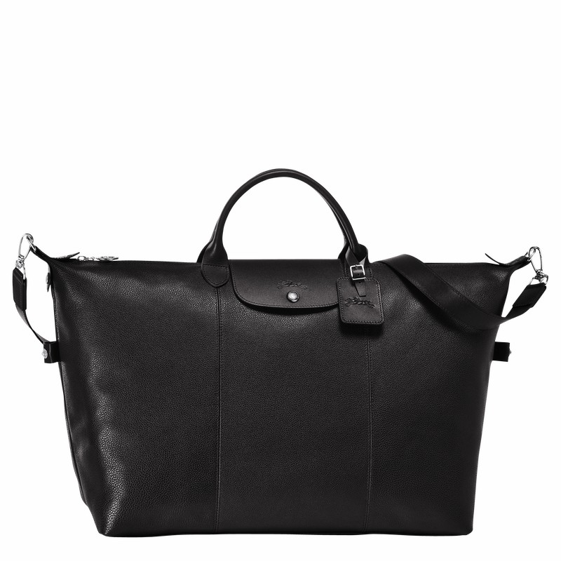 Longchamp Le FOULONNÉ M Reiseveske Dame Svarte Norge | L1625021047