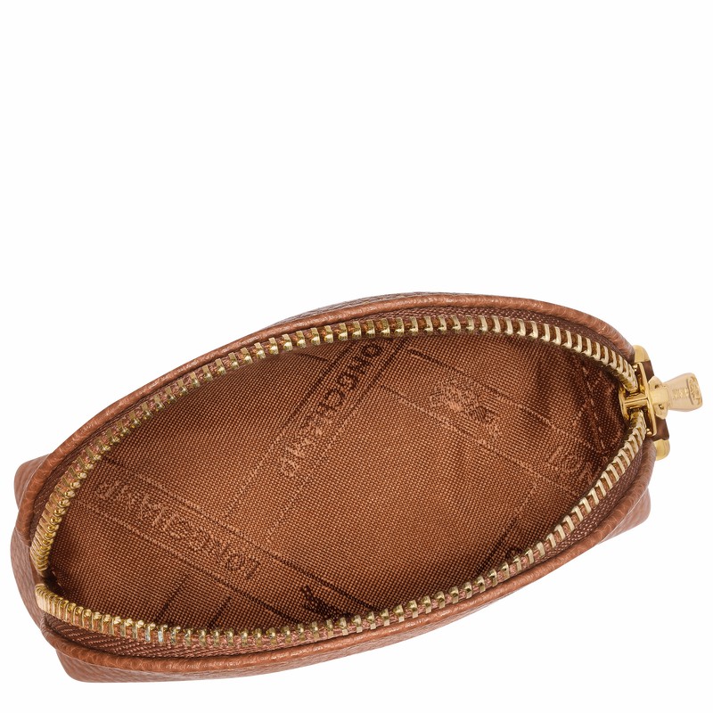 Longchamp Le FOULONNÉ Myntpung Dame Caramel Norge | L3686021121