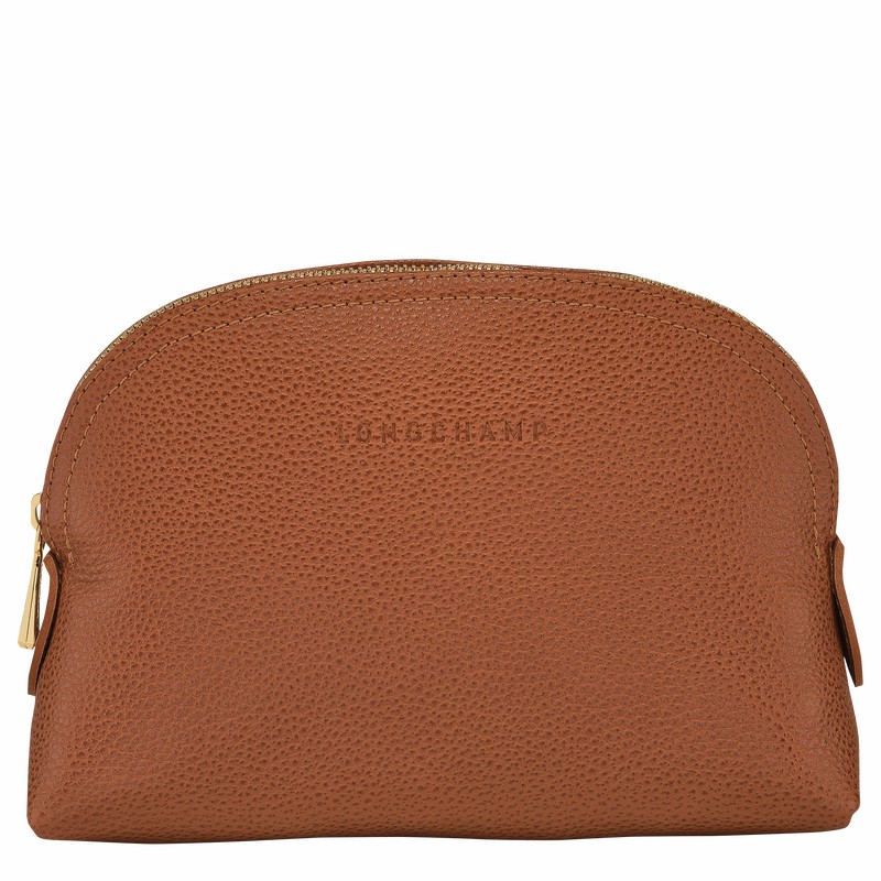 Longchamp Le FOULONNÉ Pouches Dame Caramel Norge | L2527021121