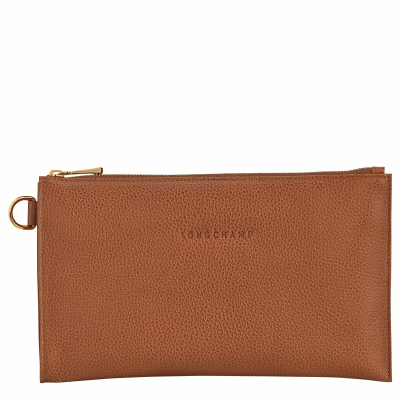 Longchamp Le FOULONNÉ Pouches Dame Caramel Norge | L2541021121