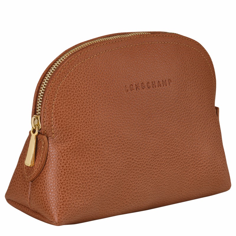 Longchamp Le FOULONNÉ Pouches Herre Caramel Norge | L2527021121-