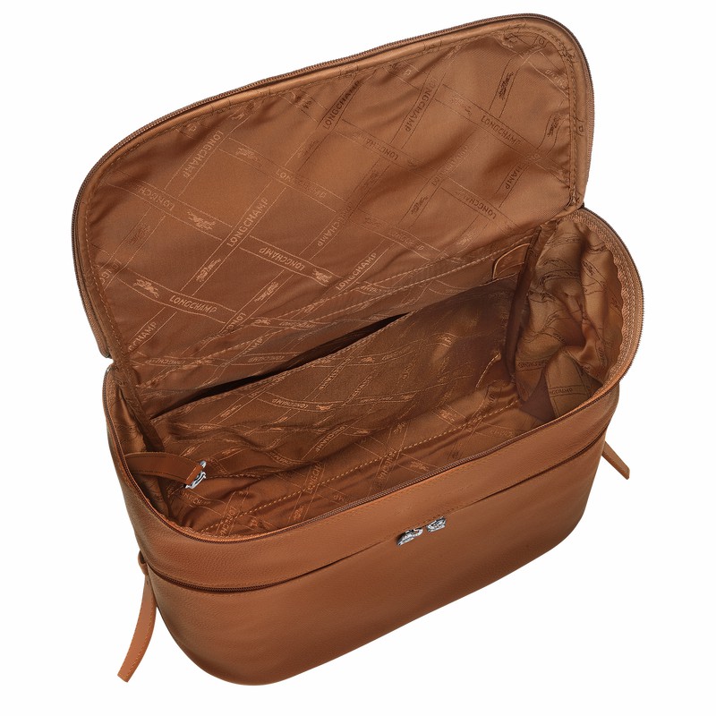 Longchamp Le FOULONNÉ Ryggsekker Dame Caramel Norge | L1617021F72