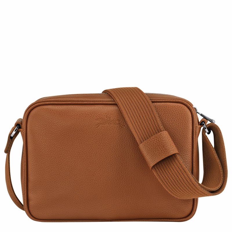 Longchamp Le FOULONNÉ S Bøtteposer Herre Caramel Norge | 20043021F72