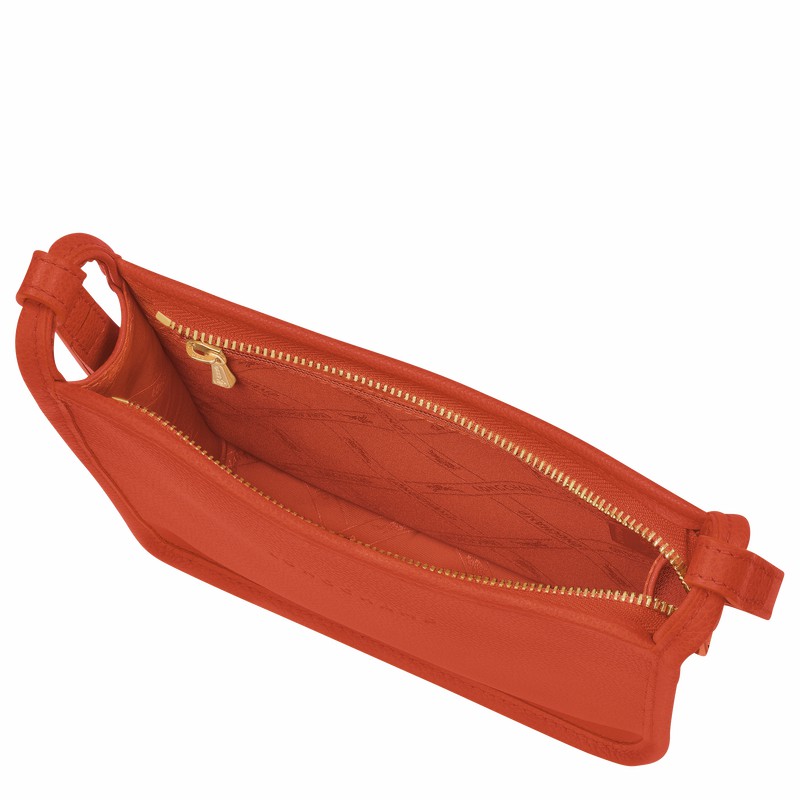 Longchamp Le FOULONNÉ S Crossbody Veske Dame Oransje Norge | 10138021685