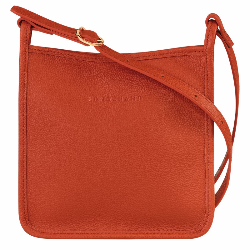 Longchamp Le FOULONNÉ S Crossbody Veske Dame Oransje Norge | 10138021685