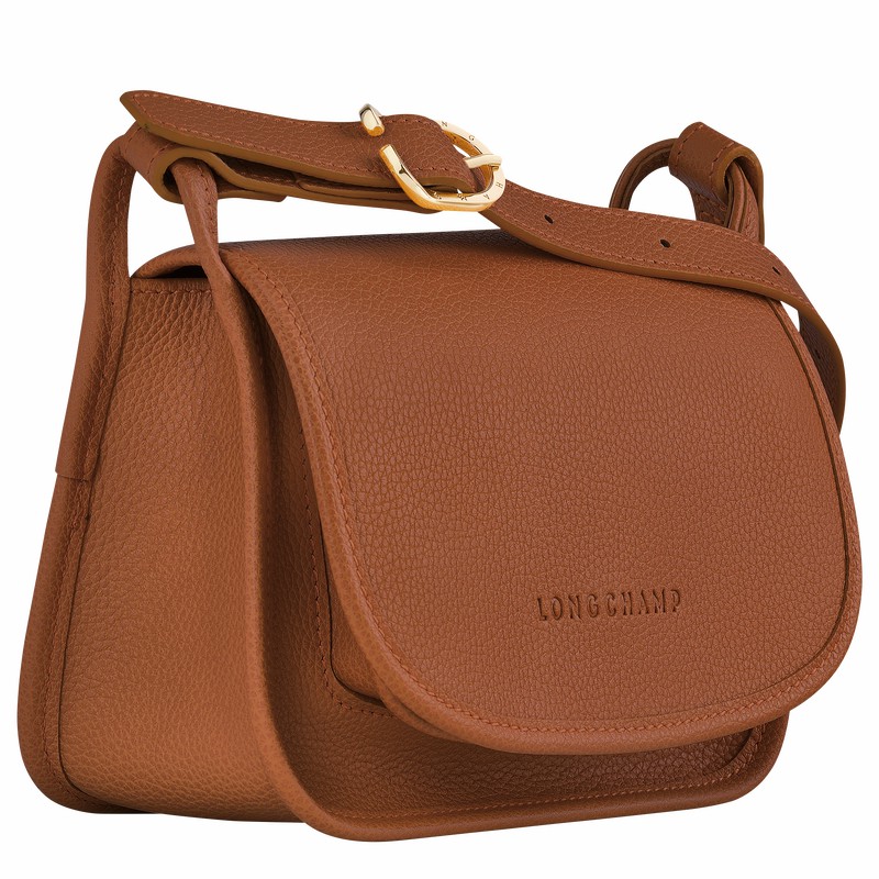 Longchamp Le FOULONNÉ S Crossbody Veske Dame Caramel Norge | 10134021121