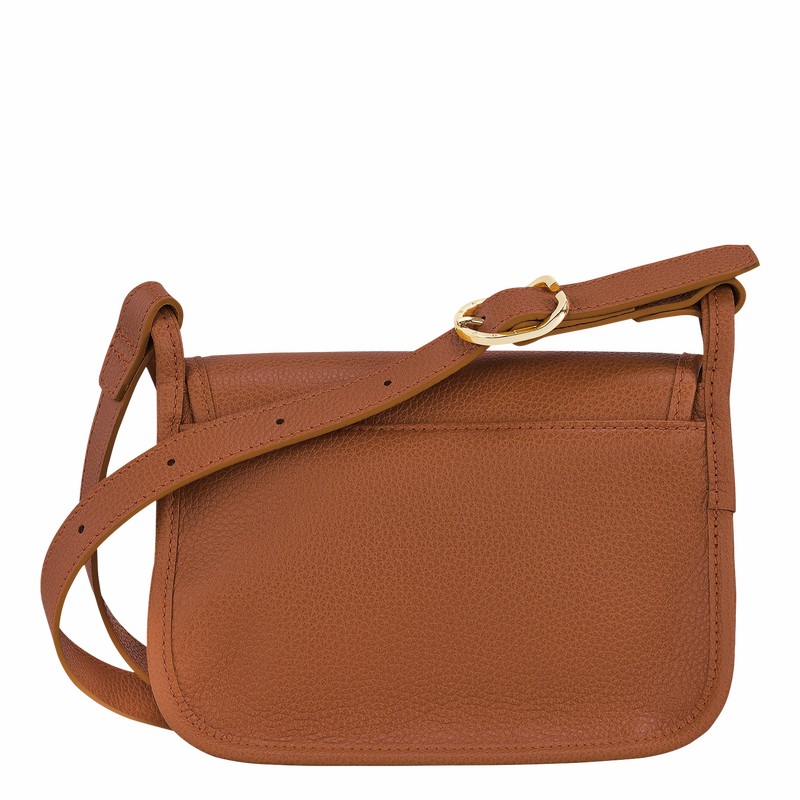 Longchamp Le FOULONNÉ S Crossbody Veske Dame Caramel Norge | 10134021121