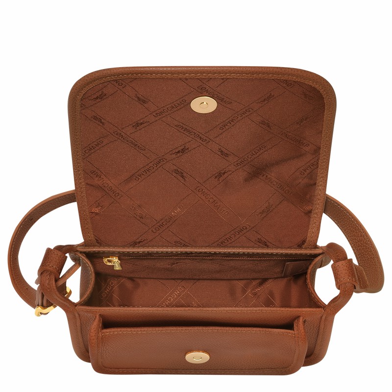 Longchamp Le FOULONNÉ S Crossbody Veske Dame Caramel Norge | 10134021121