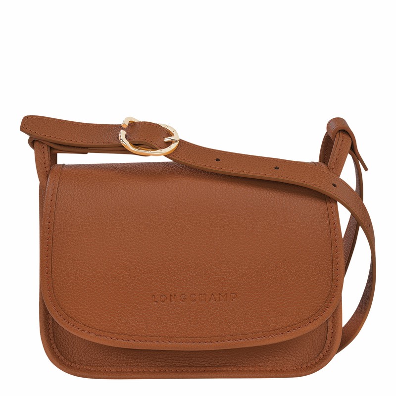 Longchamp Le FOULONNÉ S Crossbody Veske Dame Caramel Norge | 10134021121