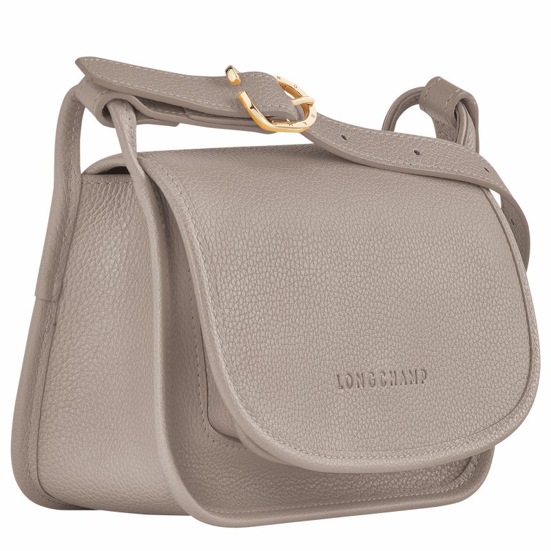 Longchamp Le FOULONNÉ S Crossbody Veske Dame Grå Norge | 10134021P55