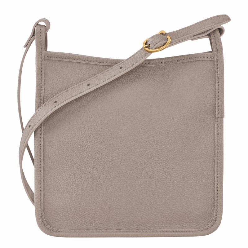 Longchamp Le FOULONNÉ S Crossbody Veske Dame Grå Norge | 10138021P55