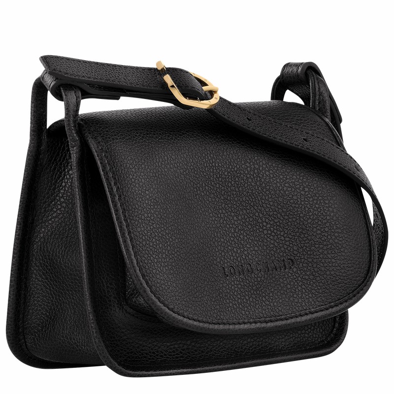 Longchamp Le FOULONNÉ S Crossbody Veske Dame Svarte Norge | 10134021001