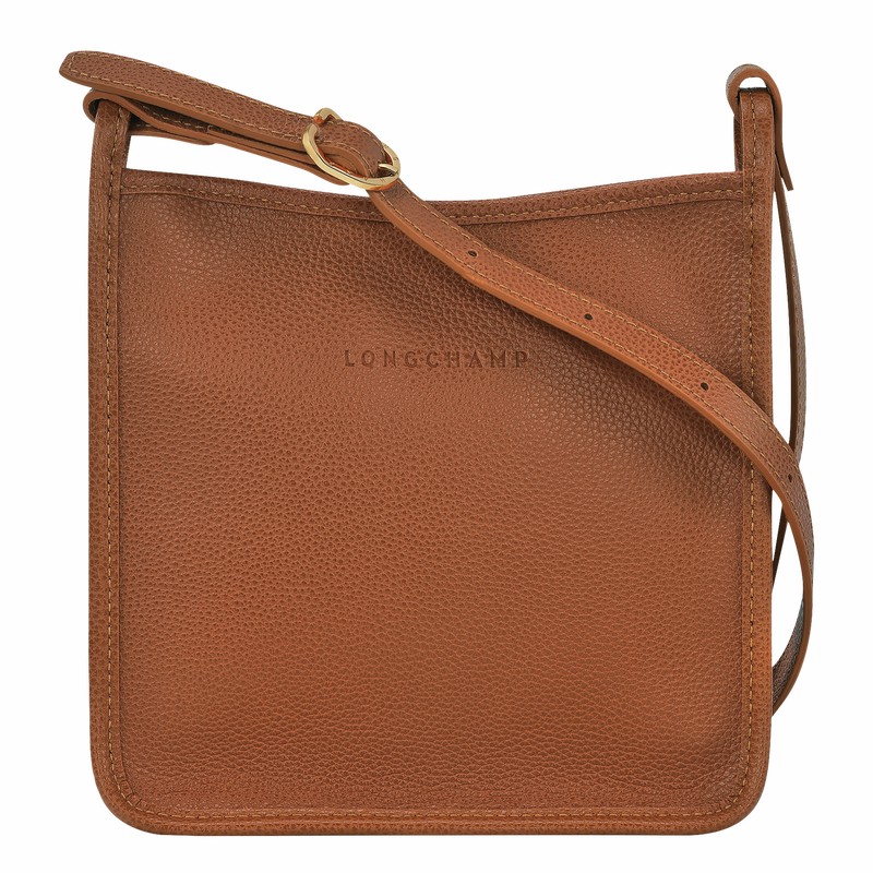 Longchamp Le FOULONNÉ S Crossbody Veske Dame Caramel Norge | 10138021121