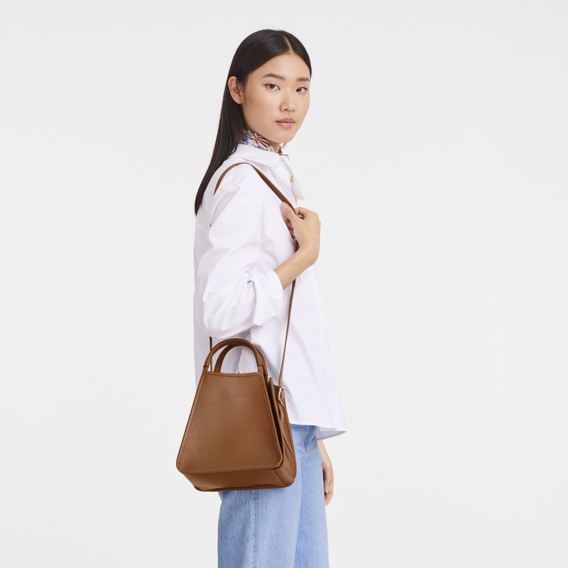 Longchamp Le FOULONNÉ S Håndveske Dame Caramel Norge | 10233021121