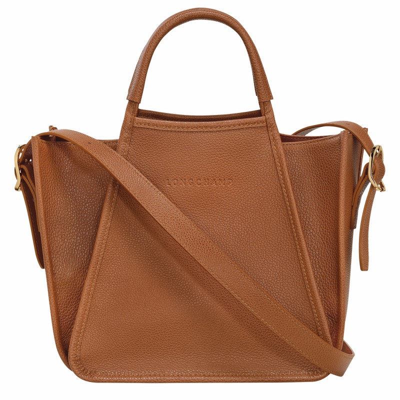 Longchamp Le FOULONNÉ S Håndveske Dame Caramel Norge | 10233021121