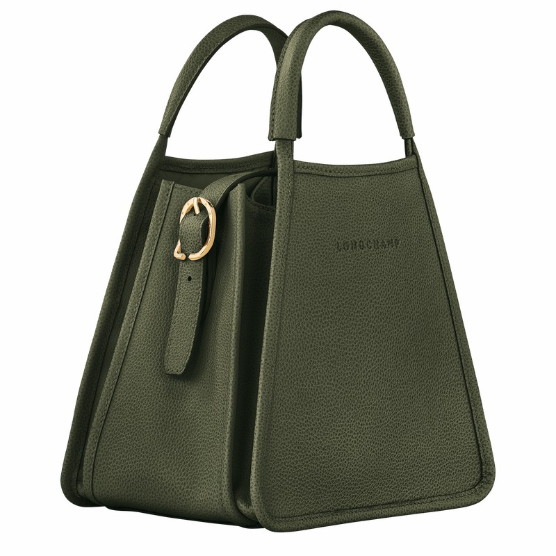 Longchamp Le FOULONNÉ S Håndveske Dame Khaki Norge | 10233021892