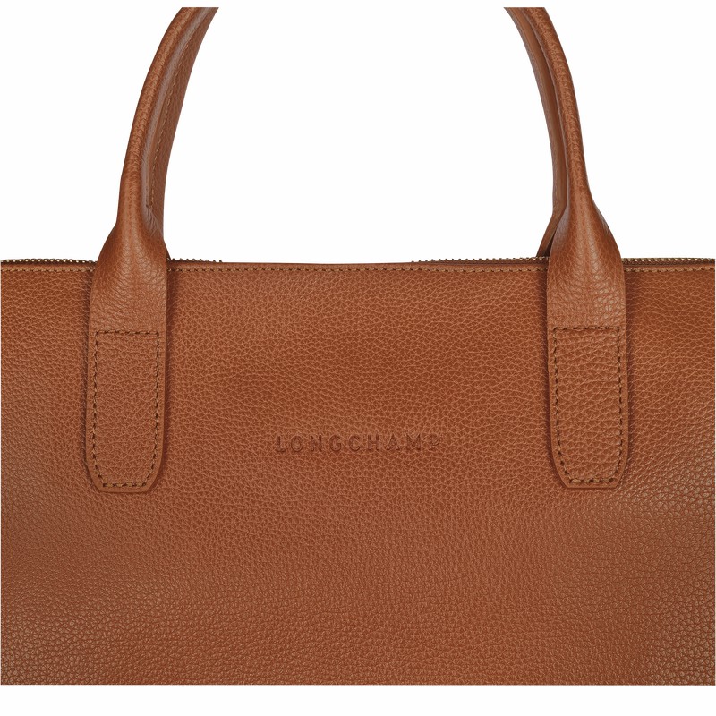 Longchamp Le FOULONNÉ S Stresskoffert Herre Caramel Norge | 20032021121-