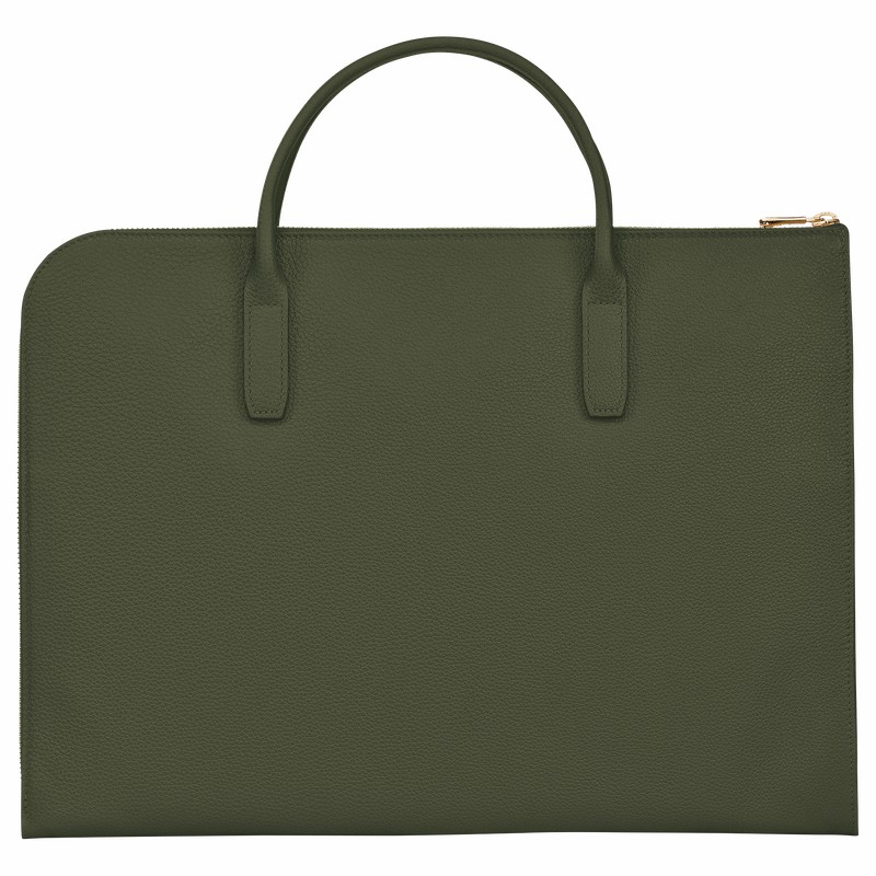 Longchamp Le FOULONNÉ S Stresskoffert Herre Khaki Norge | L2115021892-