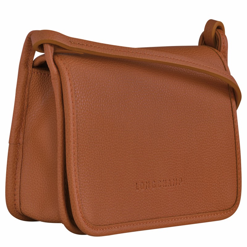 Longchamp Le FOULONNÉ XS Clutch Dame Caramel Norge | 10133021121