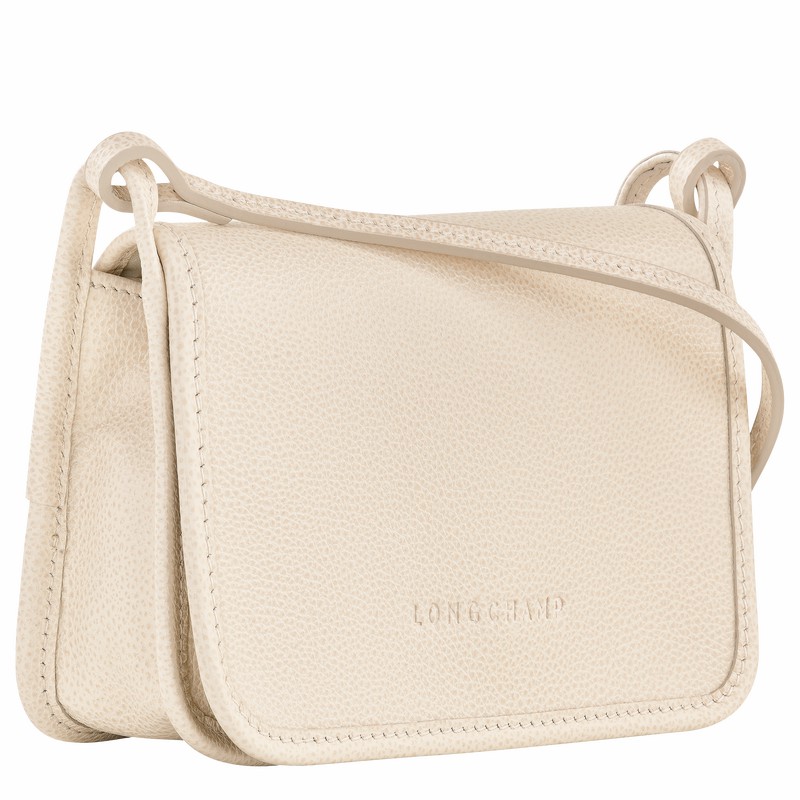 Longchamp Le FOULONNÉ XS Clutch Dame Hvite Norge | 10133021555