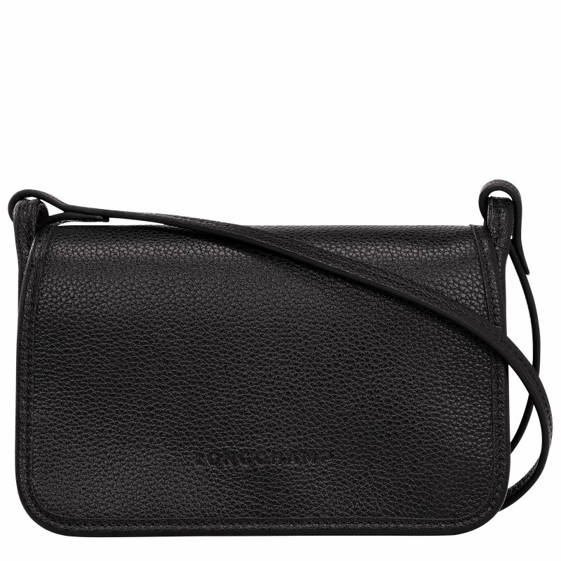 Longchamp Le FOULONNÉ XS Clutch Dame Svarte Norge | 10133021001