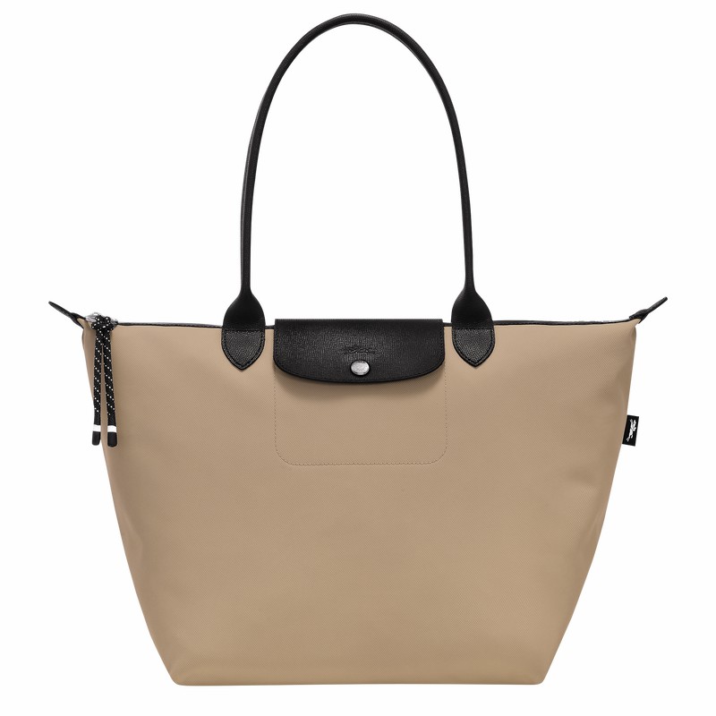 Longchamp Le Pliage Energy L Tote Veske Dame Grå Norge | L1899HSR299