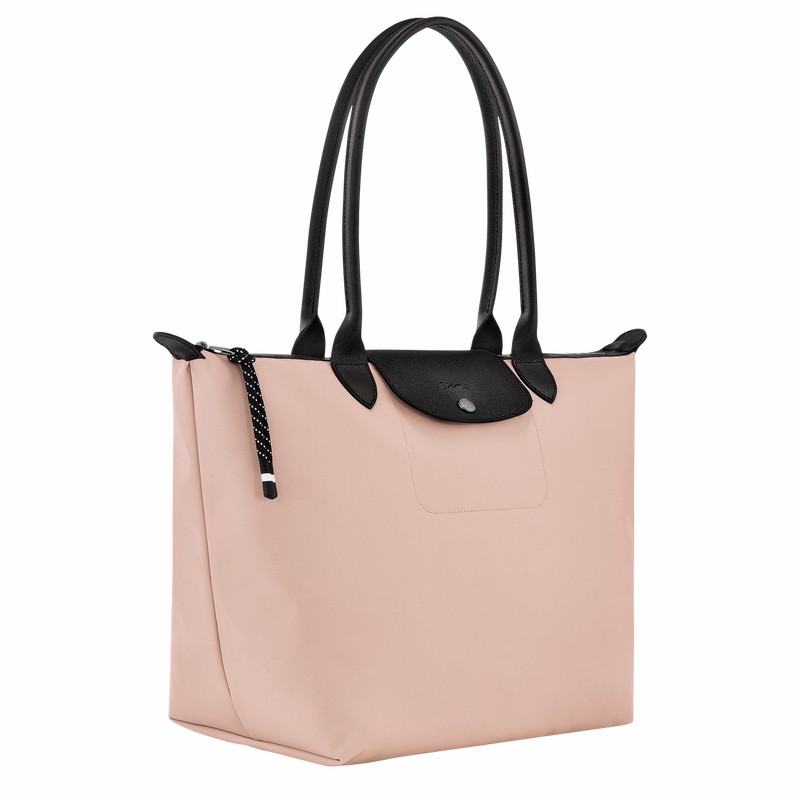 Longchamp Le Pliage Energy L Tote Veske Dame Beige Norge | L1899HSR542