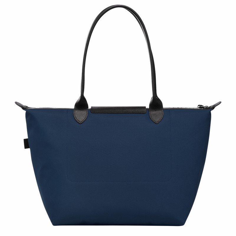 Longchamp Le Pliage Energy L Tote Veske Dame Marineblå Norge | L1899HSR006