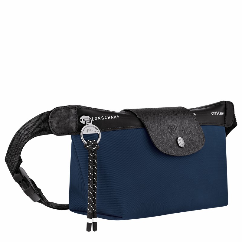 Longchamp Le Pliage Energy M Midjeveske Dame Marineblå Norge | 10256HSR006